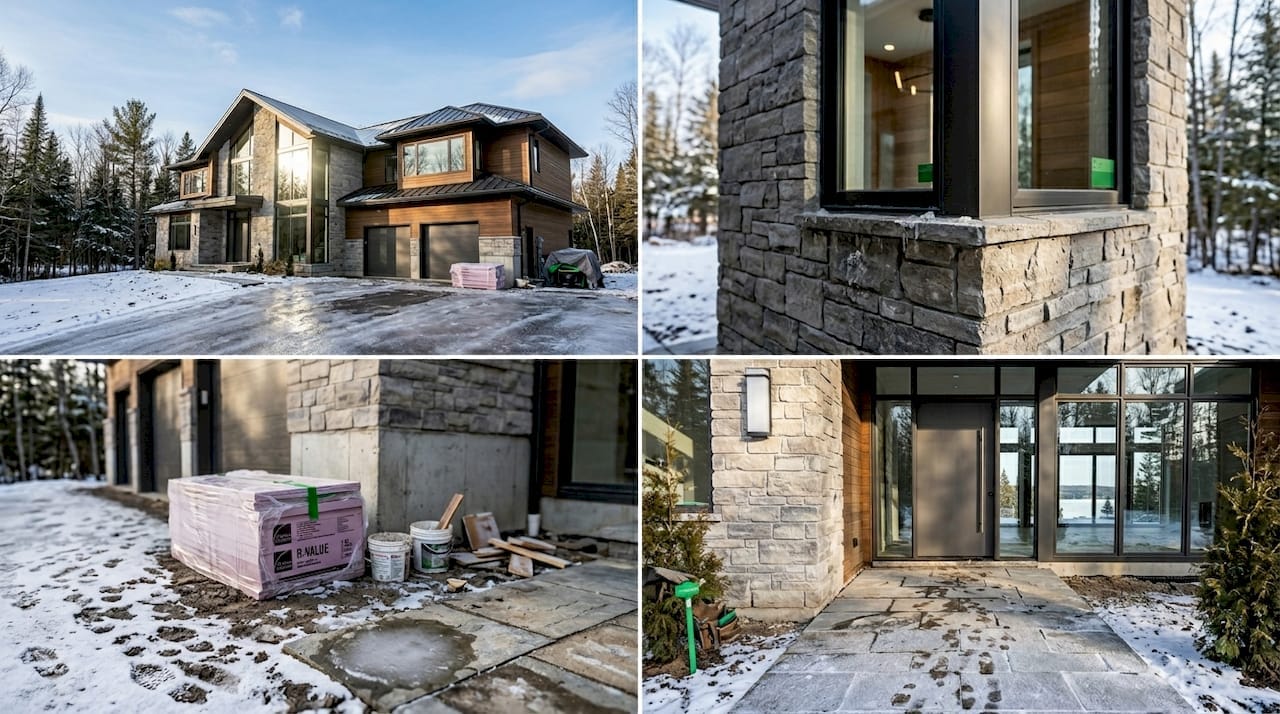 Building envelope essentials for luxury homes in South Georgian Bay