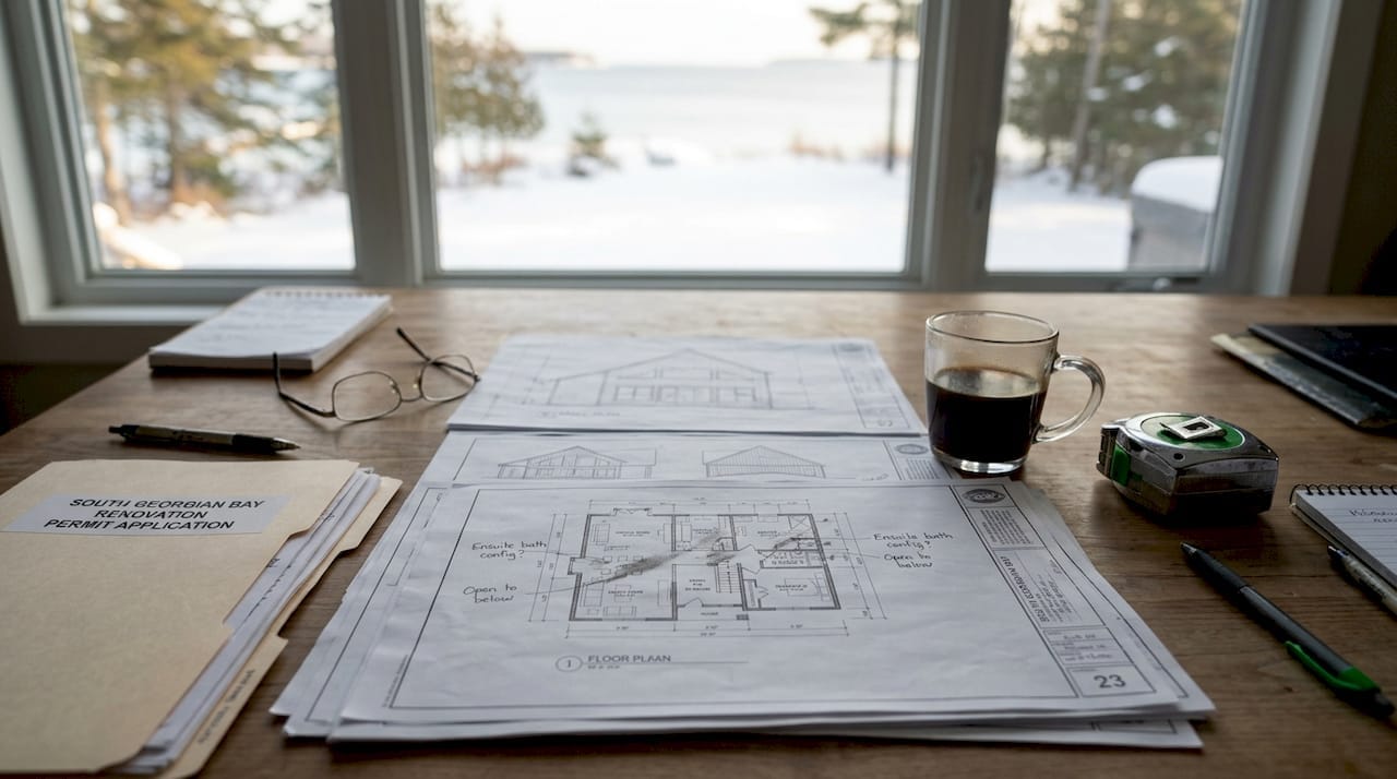 Owner-builder checklist for South Georgian Bay: 15% savings