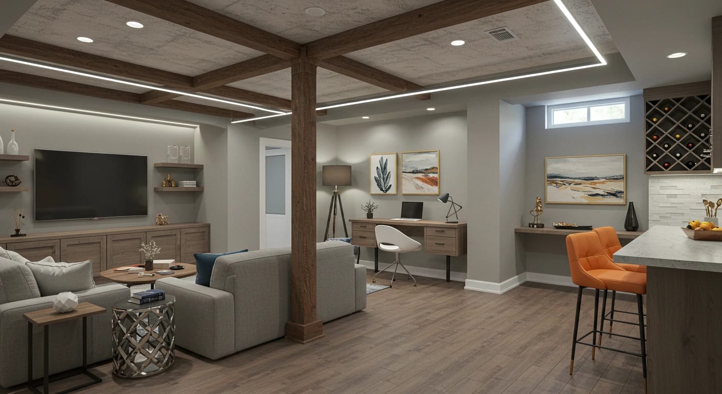 Basement Renovations in Wasaga Beach, Collingwood, and Clearview: A Stylish Guide to Getting the Job Done