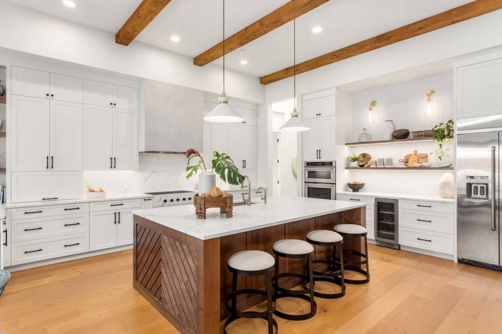 white cabinet kitchen remodel wasaga beach