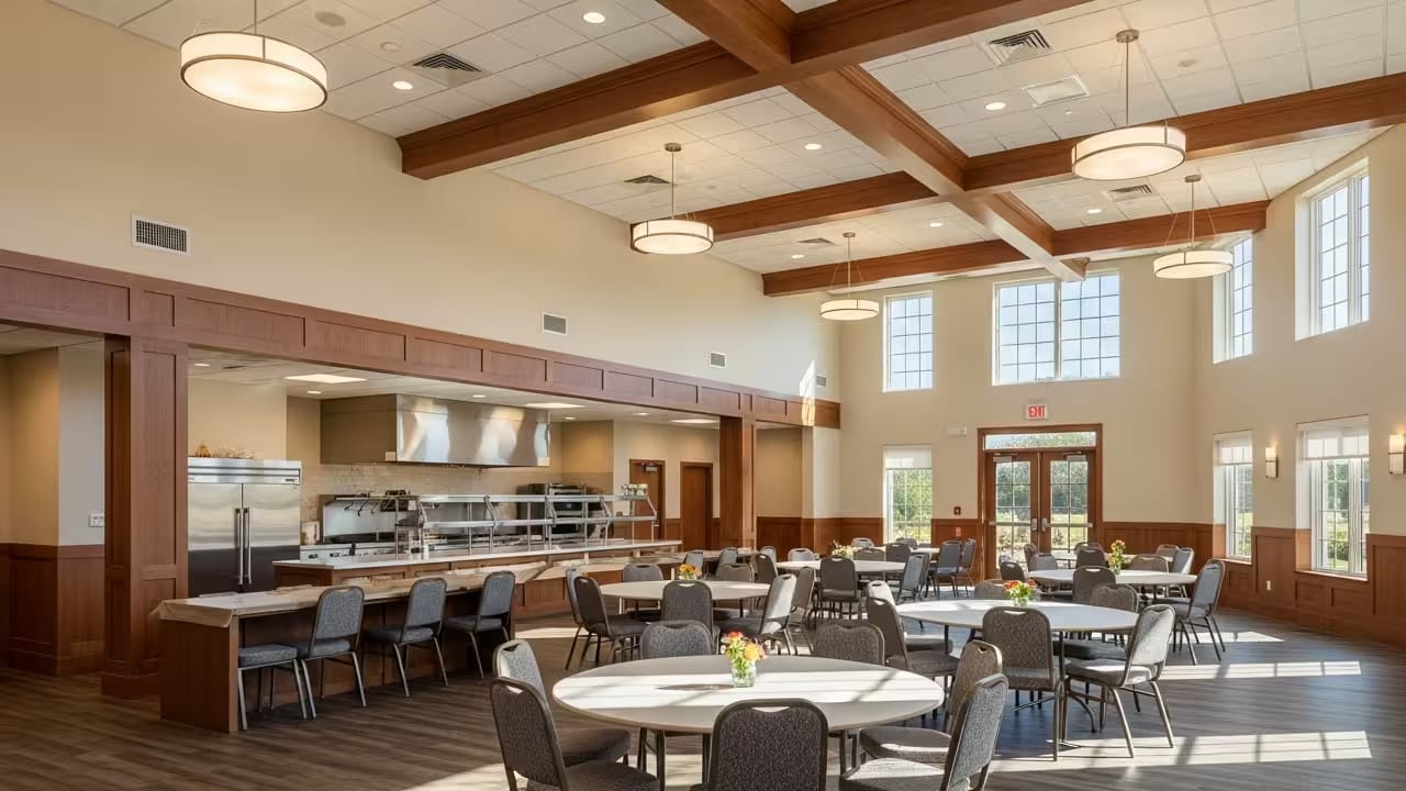 Church construction project by Mighton Construction