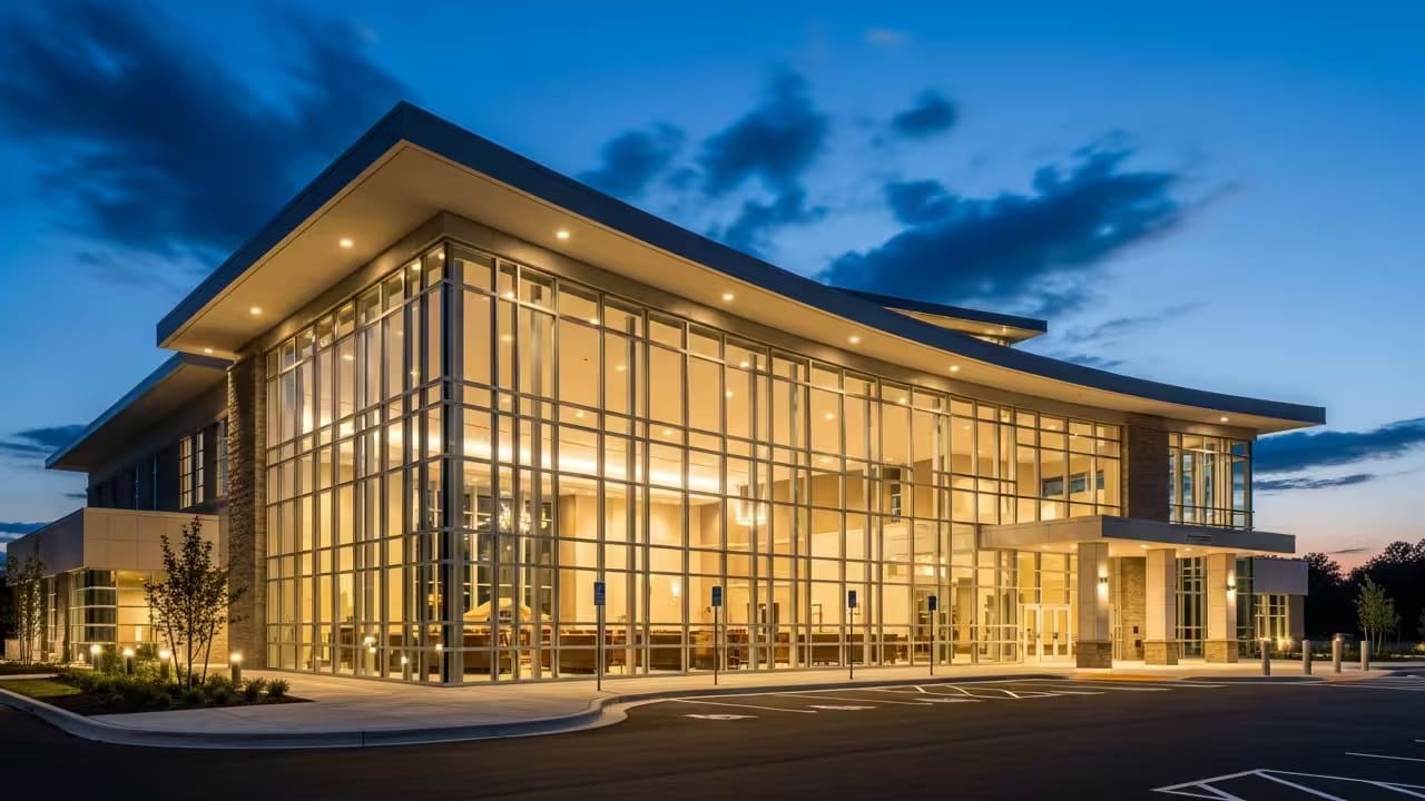 Church construction project by Mighton Construction