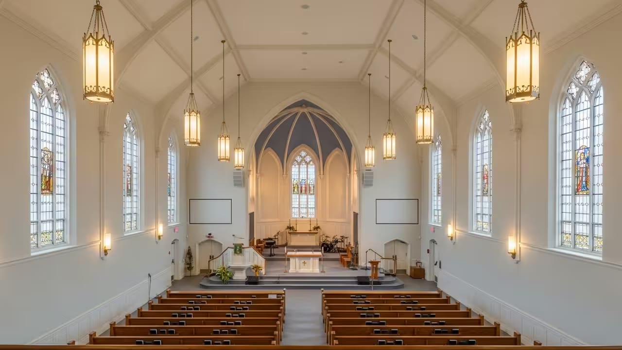 Church construction project by Mighton Construction