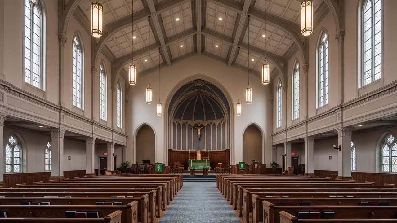 Church construction project by Mighton Construction