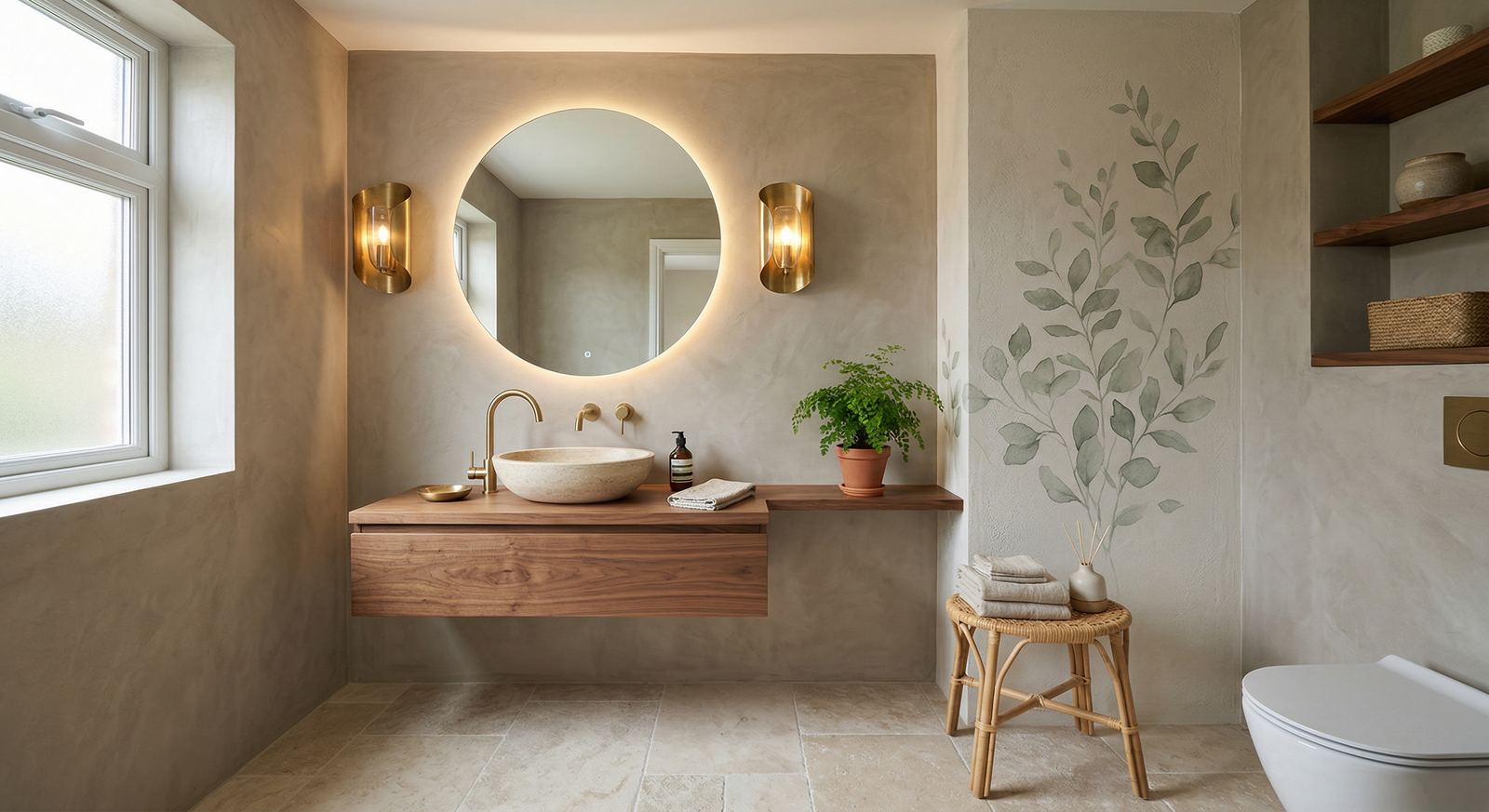 Farmhouse bathroom renovation in Clearview Township by Mighton Construction