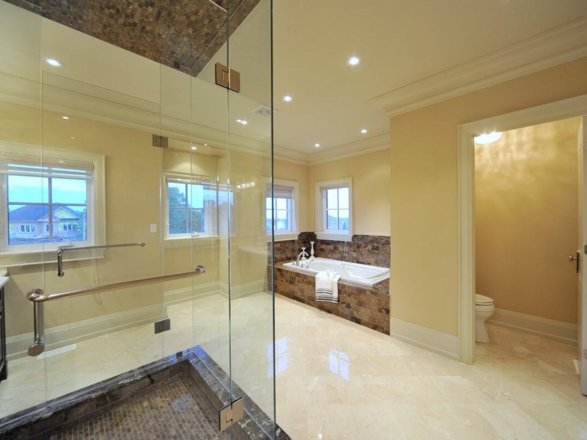 Bathroom renovation by Mighton Construction