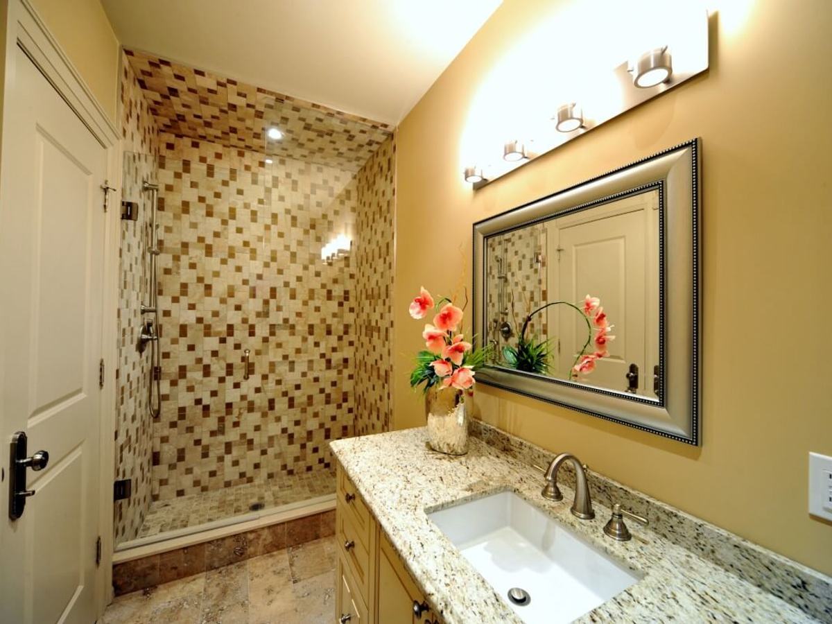 Bathroom renovation by Mighton Construction