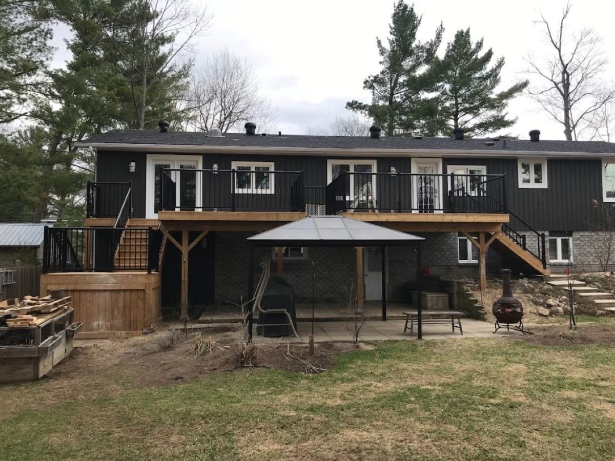 Home addition or garage build by Mighton Construction