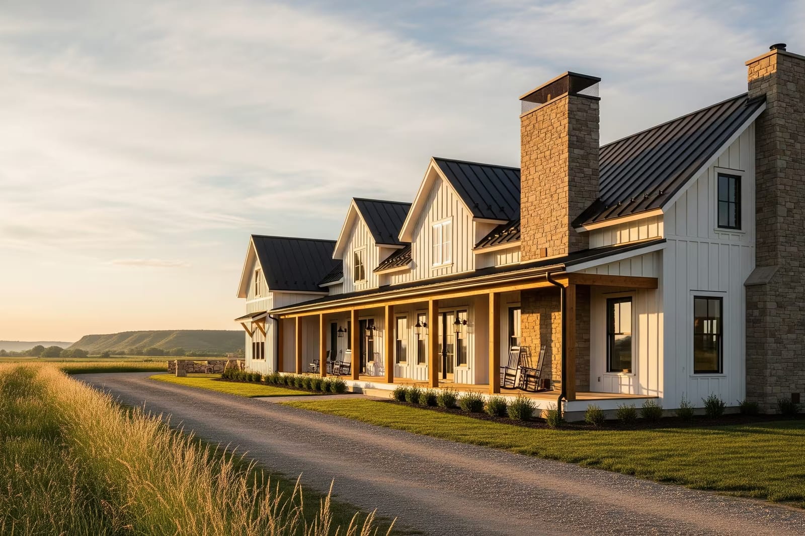 Modern Clearview Estate — Custom Home in Clearview Township by Mighton Construction