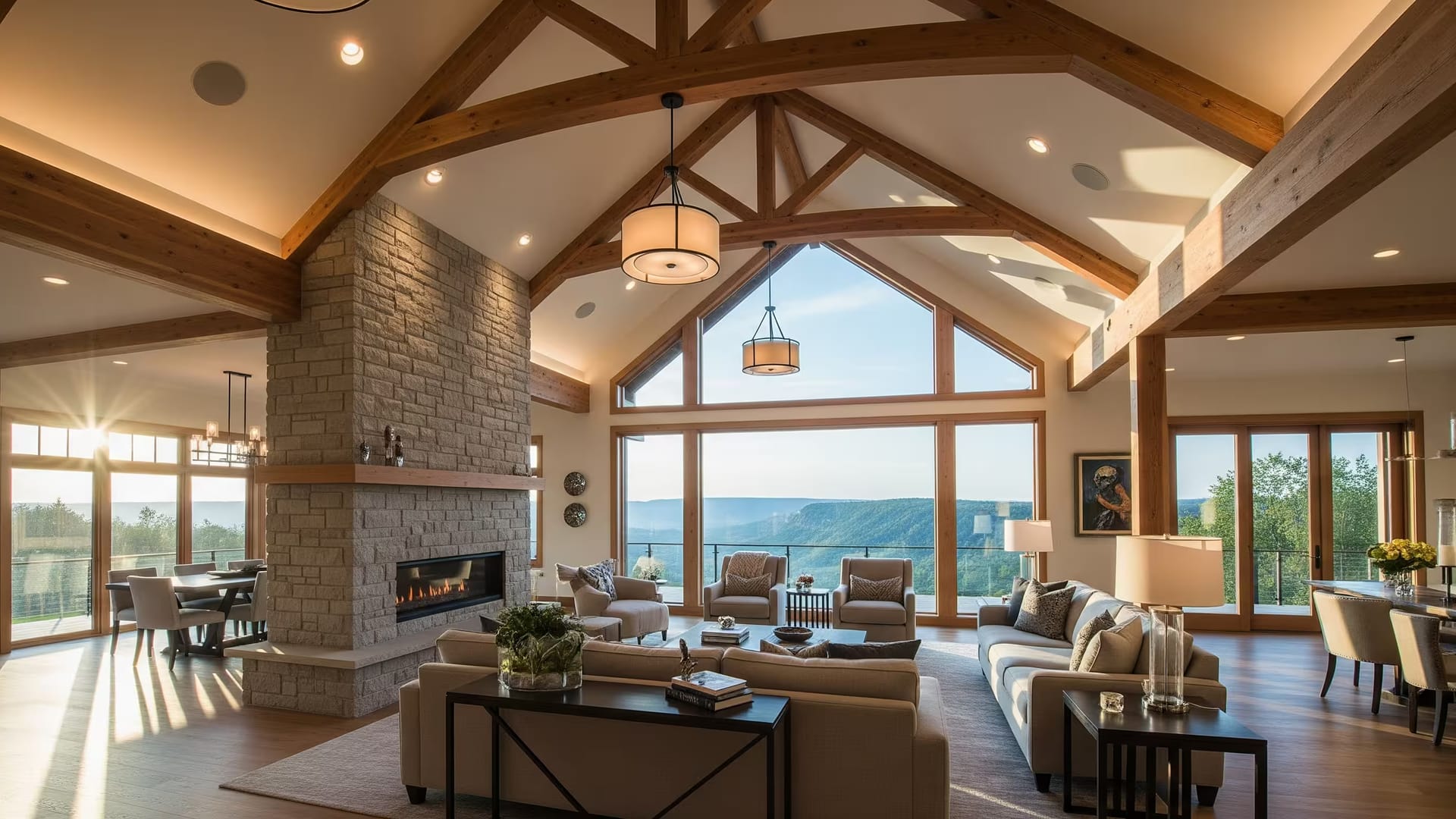 Premium home renovation in South Georgian Bay by Mighton Construction